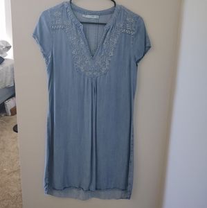 Maurice chambray dress